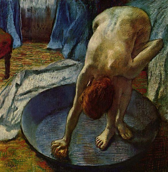 Edgar Degas Woman in the Bath